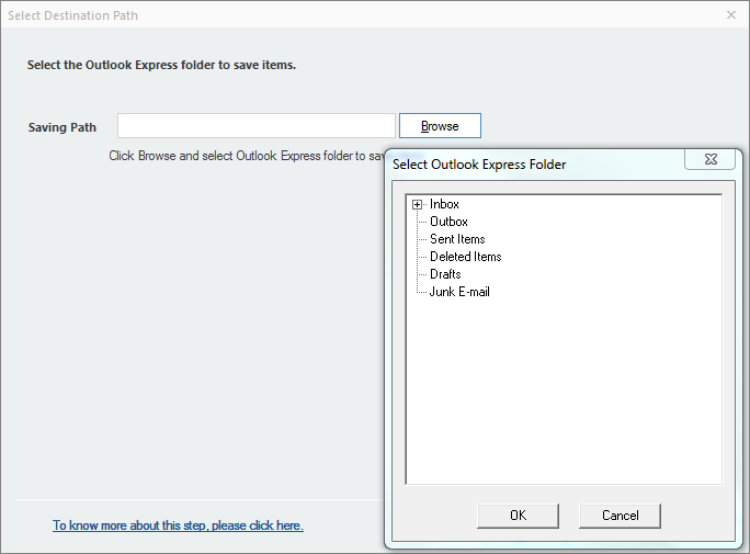 Save file in DBX file format