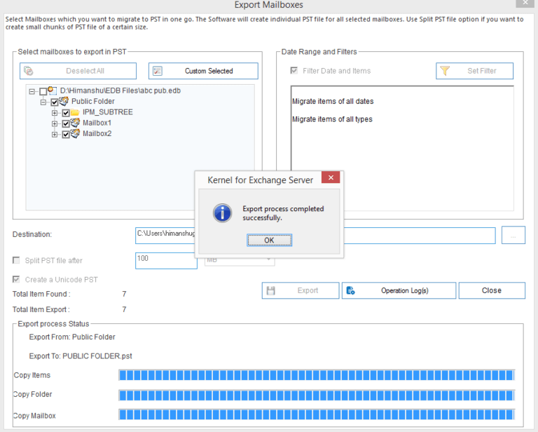 exchange 2010 deleted items recovery