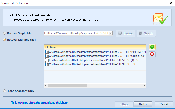 PST recovery tool