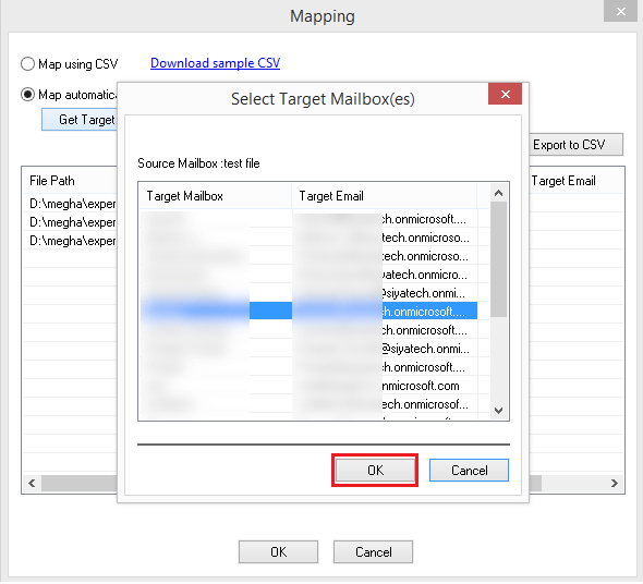 Click Mapping option