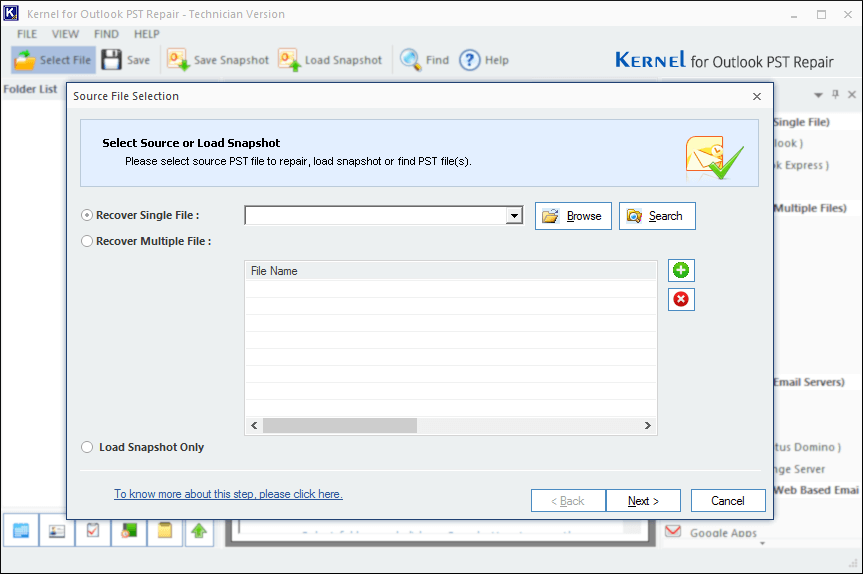 Kernel Outlook PST Repair