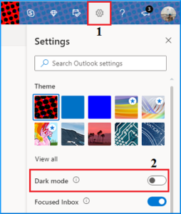 How to Turn on Dark Mode in Microsoft Outlook?