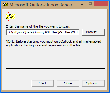 Outlook Inbox Repair Tool