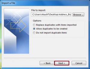 how to import contacts into outlook from thunderbird