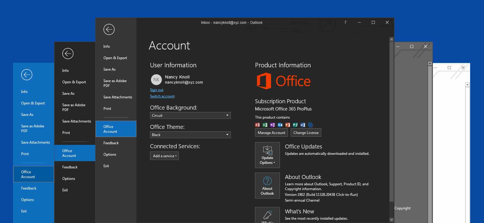 Outlook Dark Mode Management And Leadership