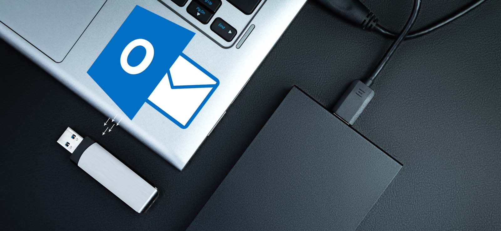 How To Save Microsoft Outlook Emails To USB Flash Drive 