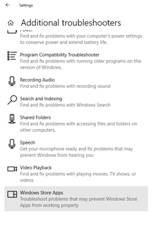 Goto Windows Store Apps