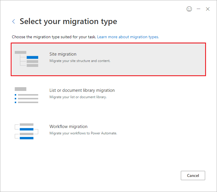 Workflow migration