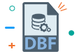 Recovers DBF file created in any application