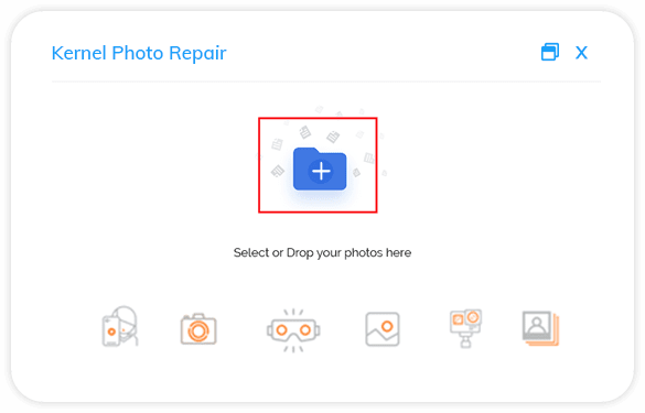 Select a single or multiple corrupt images