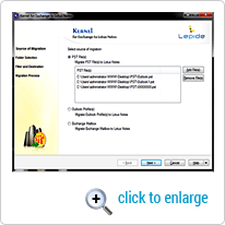 Migrate PST file to Lotus Notes