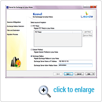 Migrate Exchange Mailbox to Lotus Notes