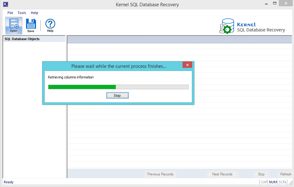 Retrieving database information