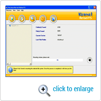 Mounting the selected file system