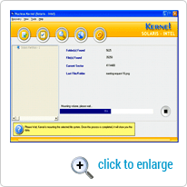 Mounting the selected file system